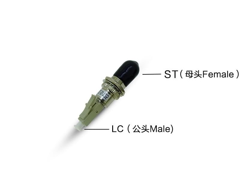 LC公-ST母光纖適配器