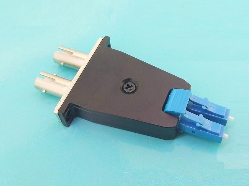 LC公-ST母雙工光纖適配器