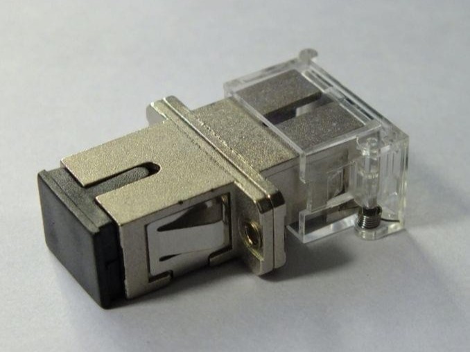 SC SM SX 金屬帶透明蓋有耳適配器