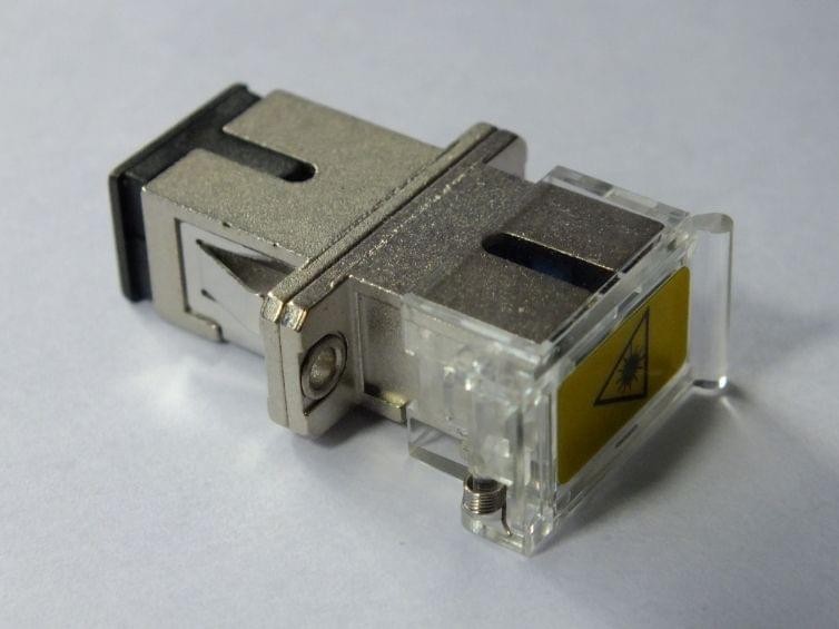 SC SM SX 金屬帶透明蓋有耳適配器