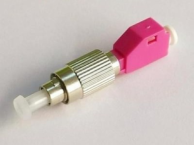 LC母-FC公光纖適配器
