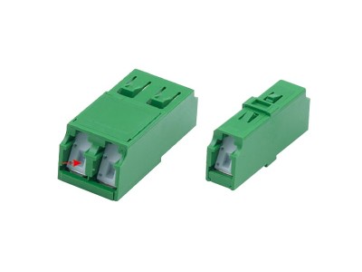 LC 單聯(lián) 雙聯(lián) 光纖適配器 防塵放激光擋板光纖法蘭