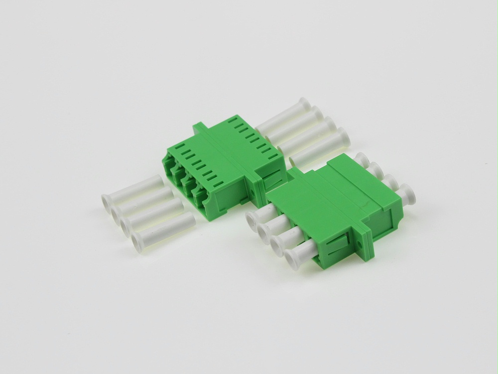 LC APC SM 4C 有耳光纖法蘭頭