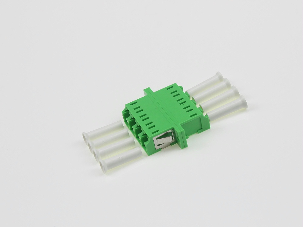 LC APC SM 4C 有耳光纖適配器