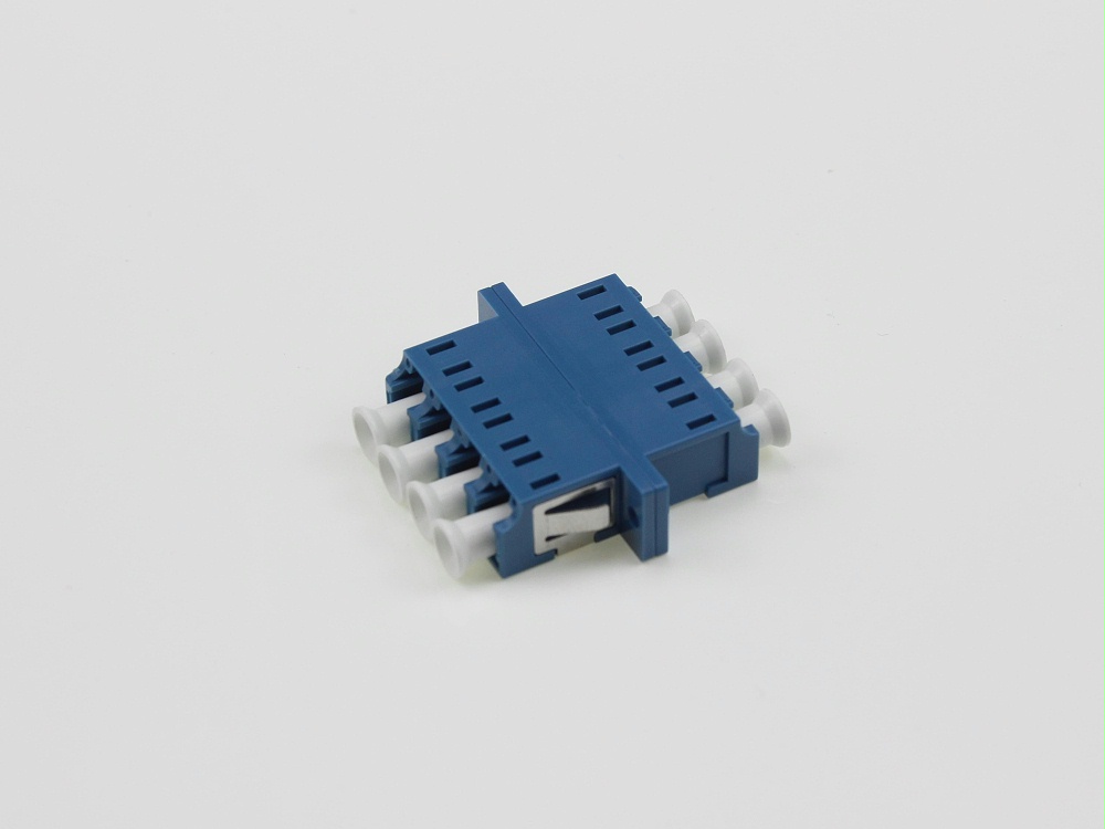 LC SM 4C 有耳光纖適配器