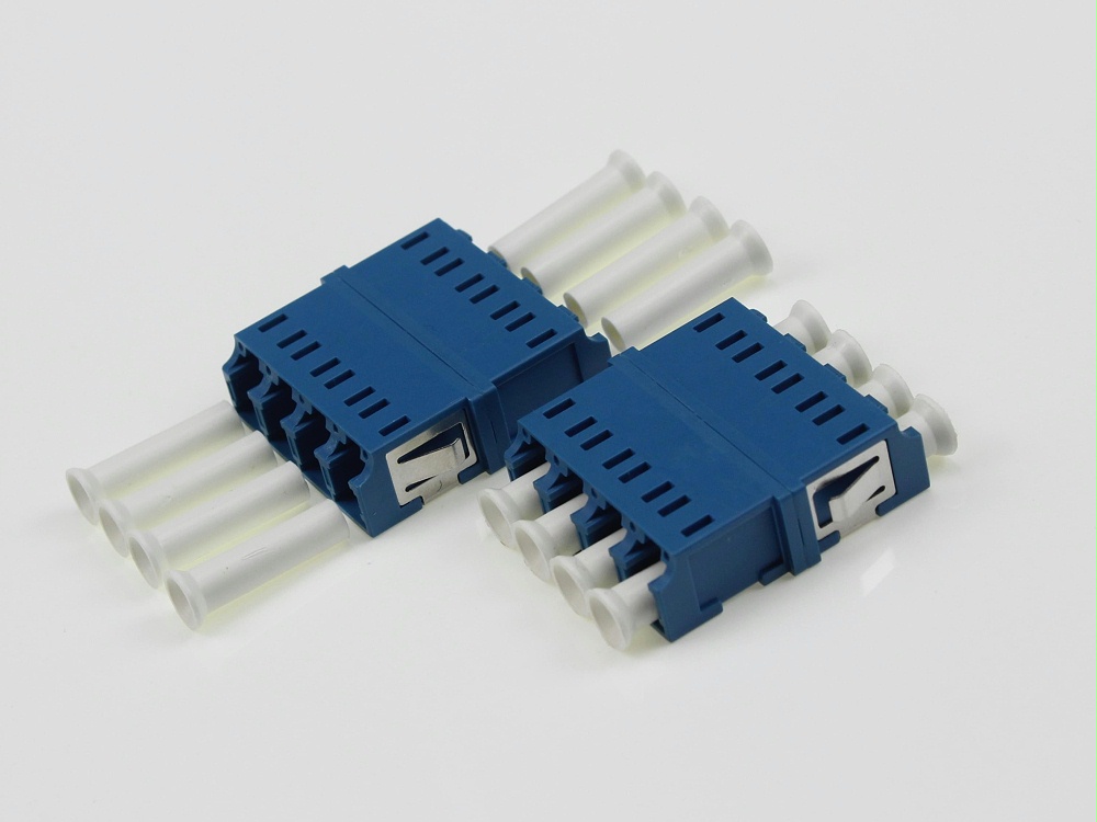 LC SM 4C 無耳光纖適配器