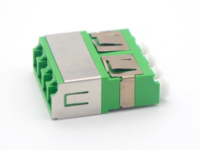 LC APC IS型 四聯(lián)光纖適配器，耦合器