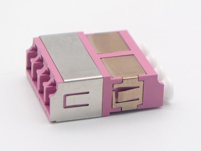 LC OM4 IS型光纖適配器，耦合器