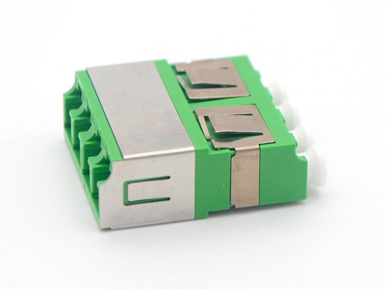 LC APC IS型 四聯(lián)光纖適配器，耦合器