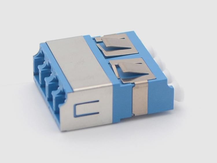 LC UPC 四聯(lián) 上下IS型光纖適配器，耦合器