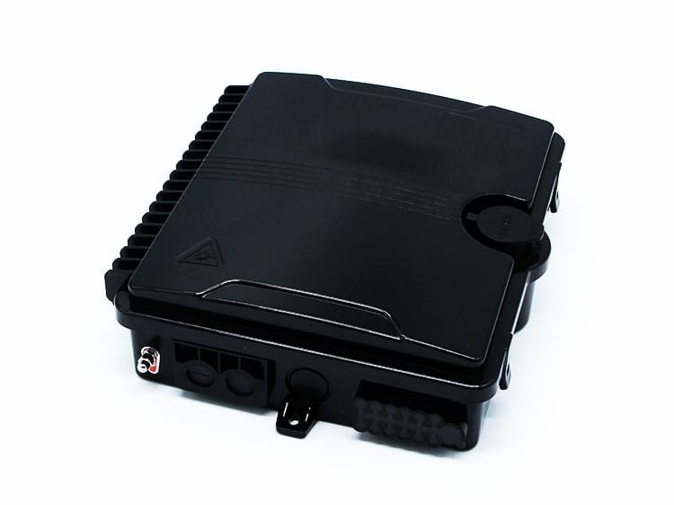 12口 黑色分纖箱，光纖箱