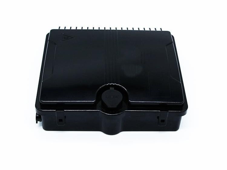 12口 黑色分纖箱，光纖箱