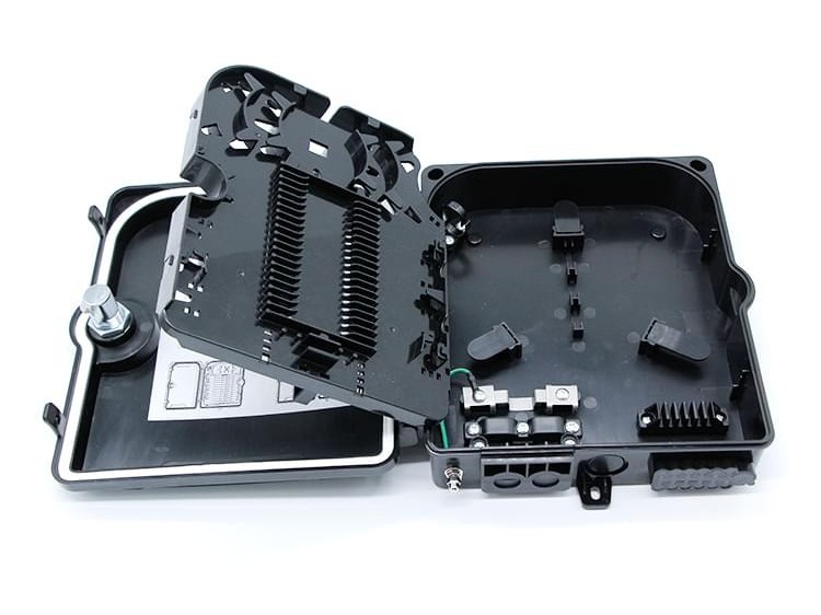 12口 黑色分纖箱，光纖箱