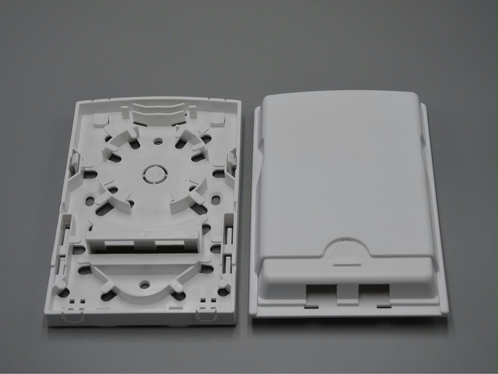2口 內(nèi)置法蘭光纖面板，光纖桌面盒