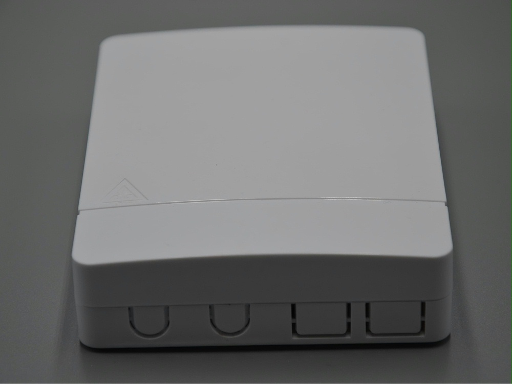 2口 帶熔纖盤光纖面板，光纖桌面盒