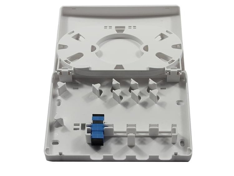 法蘭內(nèi)置面板，4口光纖桌面盒