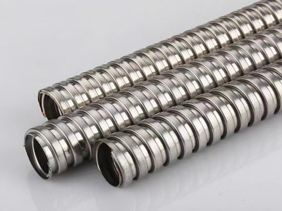 單扣管金屬軟管帶披覆鎧裝金屬管