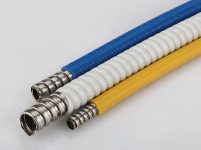 單扣管金屬軟管帶披覆鎧裝金屬管