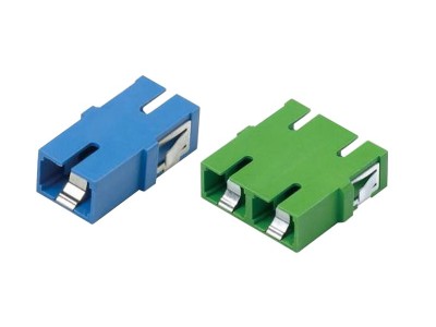 SC側(cè)翻蓋適配器帶擋片光纖法蘭