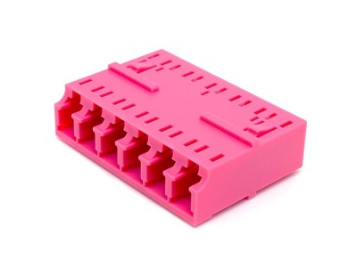 LC 六聯(lián) 光纖適配器 法蘭