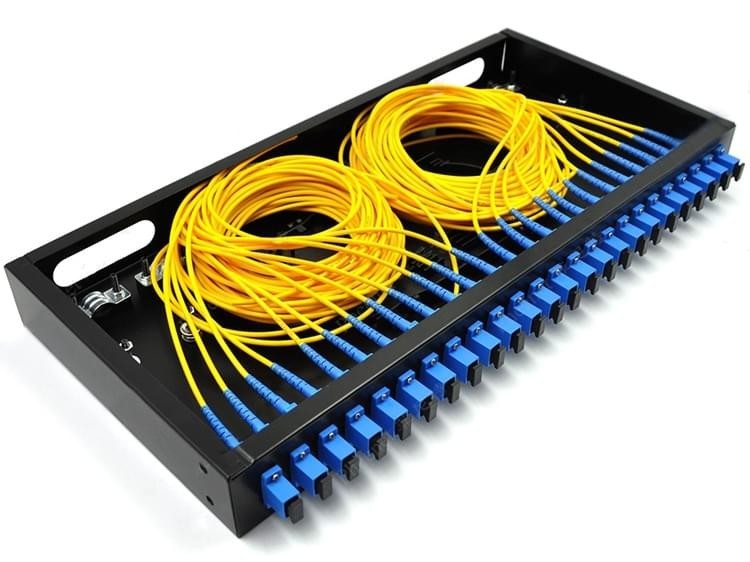 24口 SC接口機(jī)架式光纖終端盒