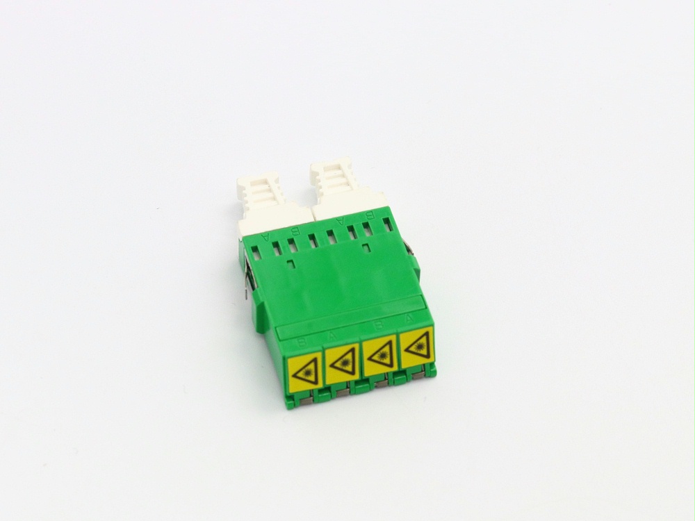 LC SM 四聯(lián) 無耳防激光光纖適配器，耦合器