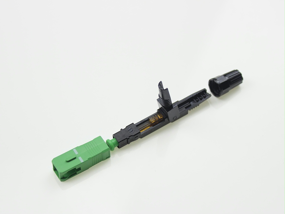 SC APC 預(yù)埋式快速光纖連接器