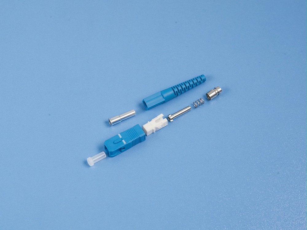 SC SX 壓接式，卡扣式皮線光纖連接器