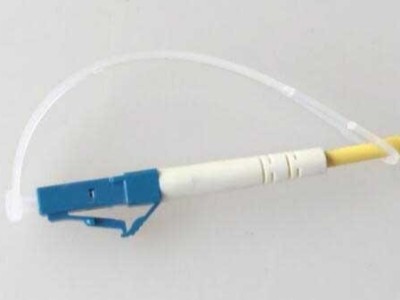 LC 帶柄防塵帽，外置防塵帽，透明夾扣，光纖連接器